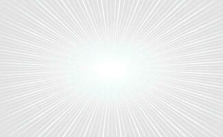 Light Halftone Background for Web Layout. Half Tone Pattern. White and Black Speed Line or Fast Motion Background with Zoom Effect vector