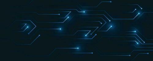 Abstract lines and dots connect background. Technology connection digital data and big data concept. vector
