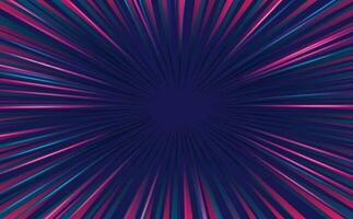 Abstract blue comic zoom background vector illustration