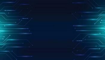 Abstract Molecules with Circles, Lines, Geometric, Polygon, Triangle pattern. Vector design network communication technology on dark blue background. Futuristic- digital science technology concept