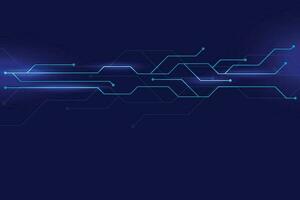 Vector illustration molecule and internet connect technology on dark blue background. Abstract internet network connection design for web site. Digital data, communication, science, futuristic concept
