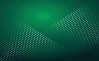 Abstract green background with lines vector