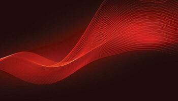 Warm hot soft background backdrop with curved lines stripes gradient vector image or wavy wiggle heat flow grid strokes red yellow pink wiggle energy graphic pattern, tech technology dynamic sun frame