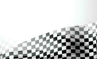 Optical illusion wave. Chess waves board. Abstract 3d black and white illusions. Horizontal lines stripes pattern or background with wavy distortion effect. Vector illustration.