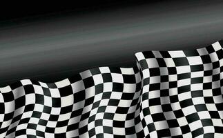 Optical illusion wave. Chess waves board. Abstract 3d black and white illusions. Horizontal lines stripes pattern or background with wavy distortion effect. Vector illustration.