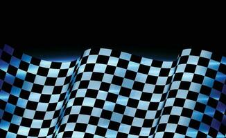 Optical illusion wave. Chess waves board. Abstract 3d black and white illusions. Horizontal lines stripes pattern or background with wavy distortion effect. Vector illustration.