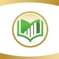 contabilidad teneduría de libros Finanzas vector logo