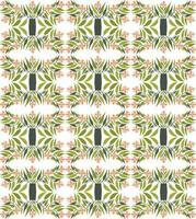 Folk Art Tulip Pattern vector