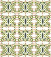 Folk Art Tulip Pattern vector