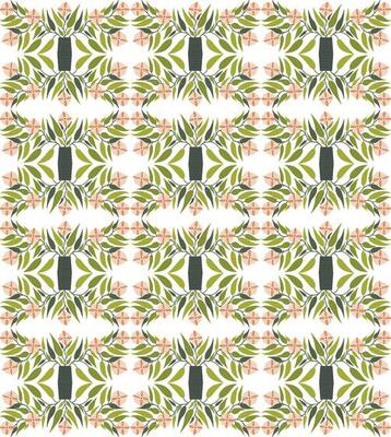 Folk Art Tulip Pattern