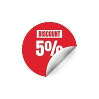 Sale discount icon. Special offer price signs, Discount OFF Free Vector