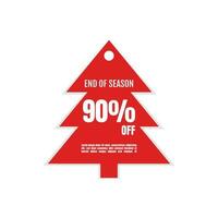 Sale discount icon. Special offer price signs, Christmas Discount vector