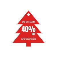 Sale discount icon. Special offer price signs, Christmas Discount vector