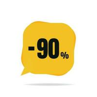 Sale discount icon. Special offer price signs vector