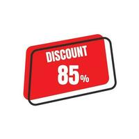 Sale discount icon. Special offer price signs vector