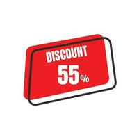 Sale discount icon. Special offer price signs vector