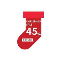 Sale discount icon. Special offer price signs, Christmas Discount vector