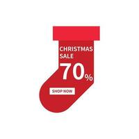 Sale discount icon. Special offer price signs, Christmas Discount vector