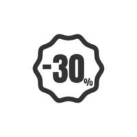 Sale discount icon. Special offer price signs vector