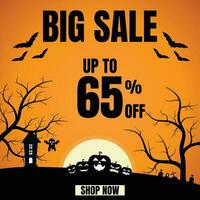 Sale discount icon. Special offer price signs, Discount Halloween Concept vector