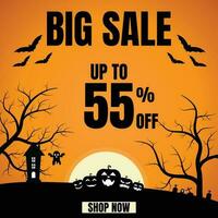 Sale discount icon. Special offer price signs, Discount Halloween Concept vector