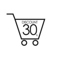 Sale discount icon. Special offer price signs vector