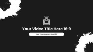 Unleash the Captivating Allure of the Elegant Fragrance YouTube Banner Template and Elevate Your Channel to New Heights vector