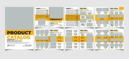 Product catalog and catalogue template.catalogue design. vector