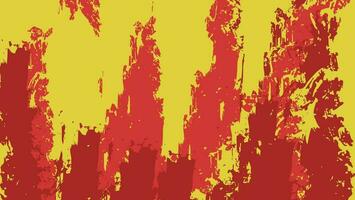 resumen brillante rojo amarillo grunge textura antecedentes vector