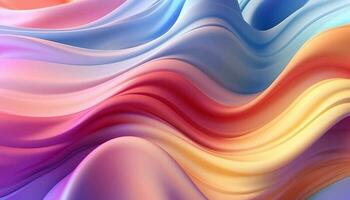 3d color full abstrack silk fills for background photo