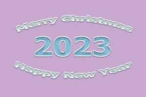 New Year concept 2023 photo