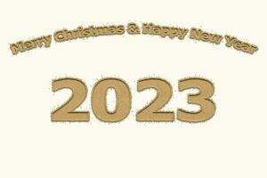 New Year concept 2023 photo