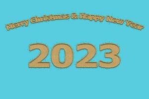 New Year concept 2023 photo