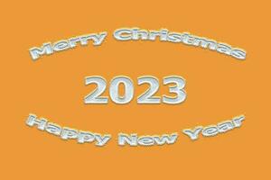 New Year concept 2023 photo