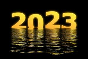 Concept New Year 2023 photo