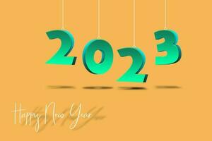 Concept New Year 2023 photo