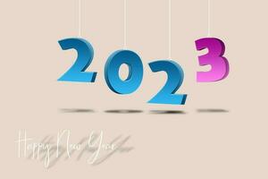 Concept New Year 2023 photo