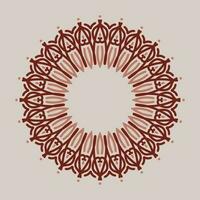 decorative round frame. circle frame. Vector design element.