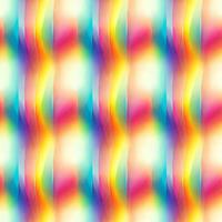 Abstract seamless rainbow pattern. Background, texture, fabric, wrapping paper, wallpaper. AI generated photo