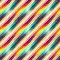 Rainbow stripe seamless pattern. Background, texture, fabric, wrapping paper, wallpaper. AI generated photo