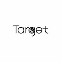 target logo design, logotype and vector logo