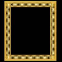 Square Frame Border Ornamental Decorative vector