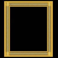 Square Frame Border Ornamental Decorative vector