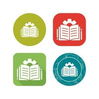 Open Book Vector Icon