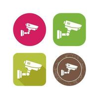 Security Camera Vector Icon