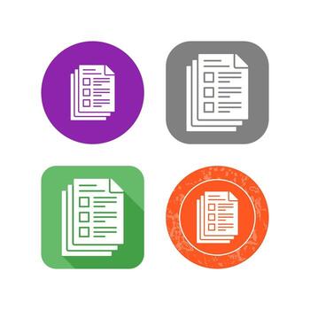 icono de vector de notas