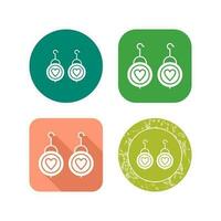 Earrings Vector Icon