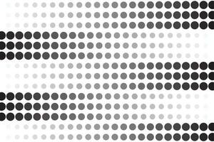modern simple abstract seamlees polka dot half tone black and white colour pattern vector