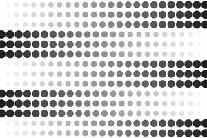 modern simple abstract seamlees polka dot half tone black and white colour pattern vector