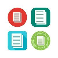 Document Vector Icon